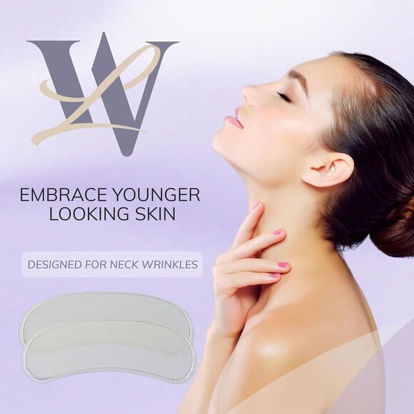 Reusable Neck Wrinkle Patches 2Pcs, Anti Wrinkle Patches, Face Tape for Wrinkles - Picture 6 of 6